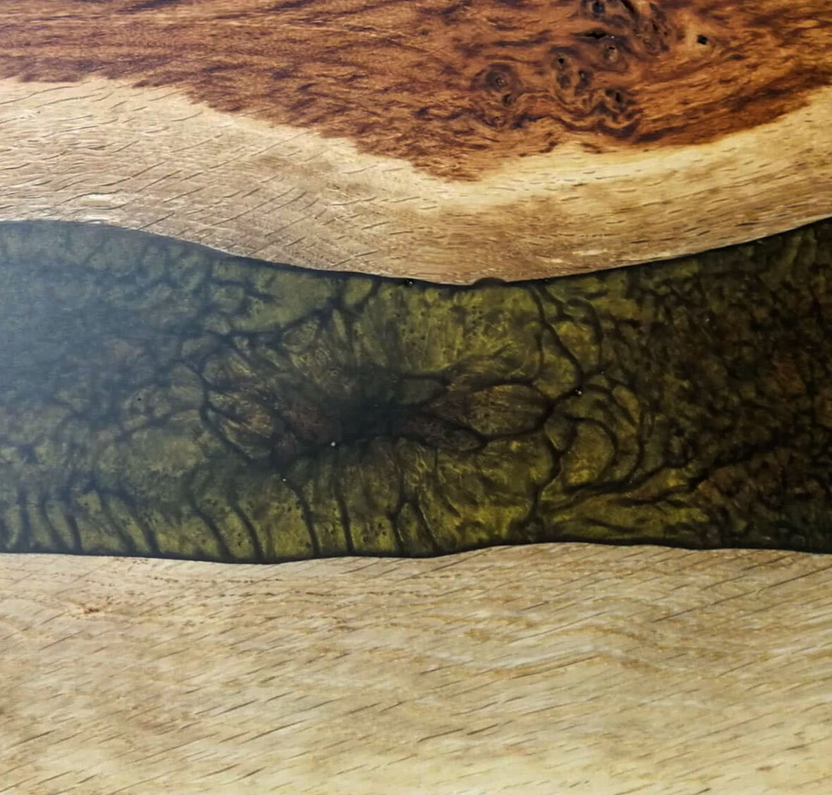 wood and epoxy